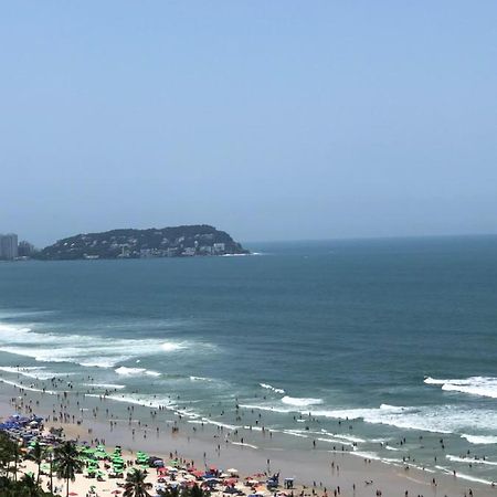 Pe Na Areia - Sol E Mar Enseada Lägenhet Guarujá Exteriör bild